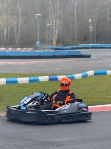go karting at Buckmore Park
